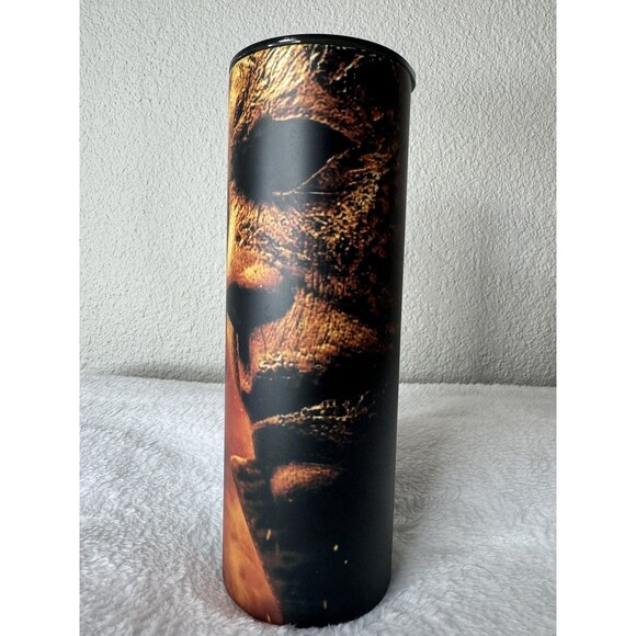 Custom Michael Myers Halloween Tumbler 20 oz - Picture 1 of 5